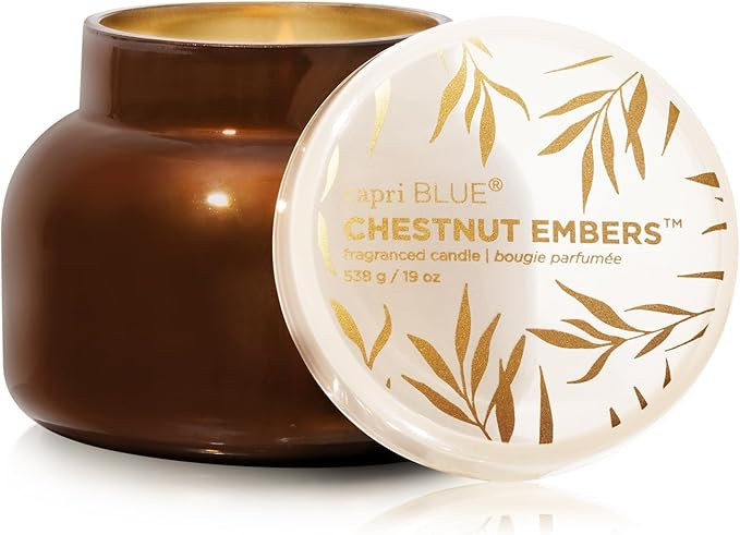 Capri Blue Autumn Glow Fall Candles - Soy Wax Blend Luxury Candles - Home Decor Gifts for Women &... | Amazon (US)