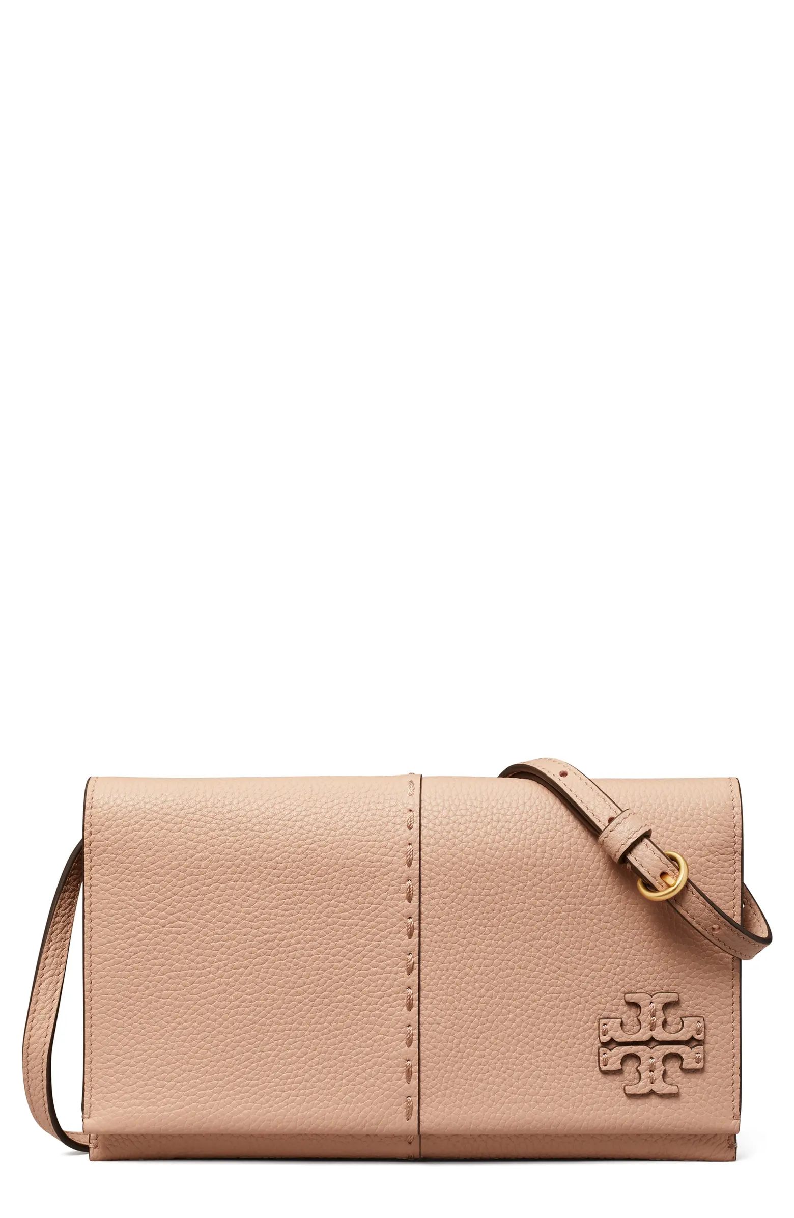Tory Burch McGraw Leather Wallet Crossbody | Nordstrom | Nordstrom