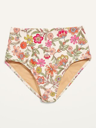 High-Rise Bikini Swim Bottoms for Women | Old Navy (US)