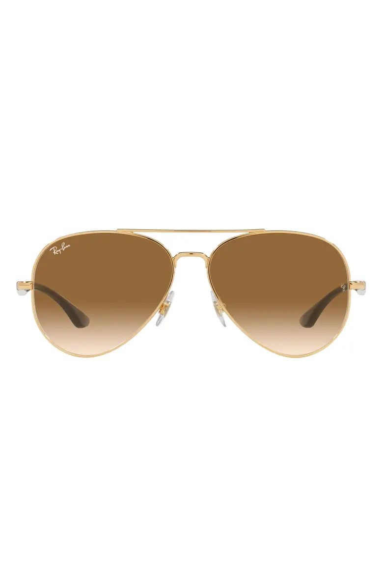 58mm Aviator Sunglasses | Nordstrom