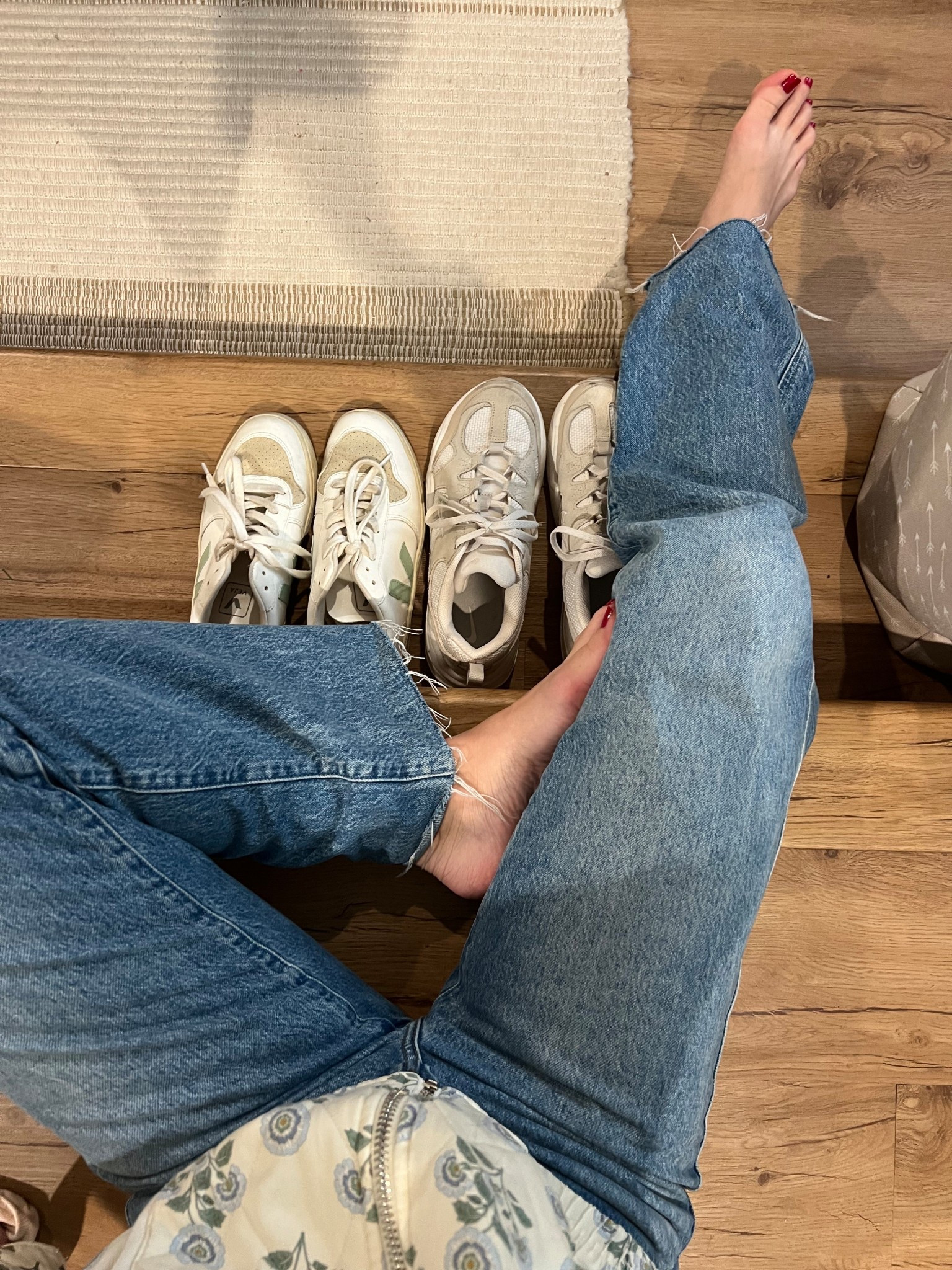 Couldn’t decide which shoes to wear… 🌸

#LTKFindsUnder100 #LTKootd #LTKdayinmylife