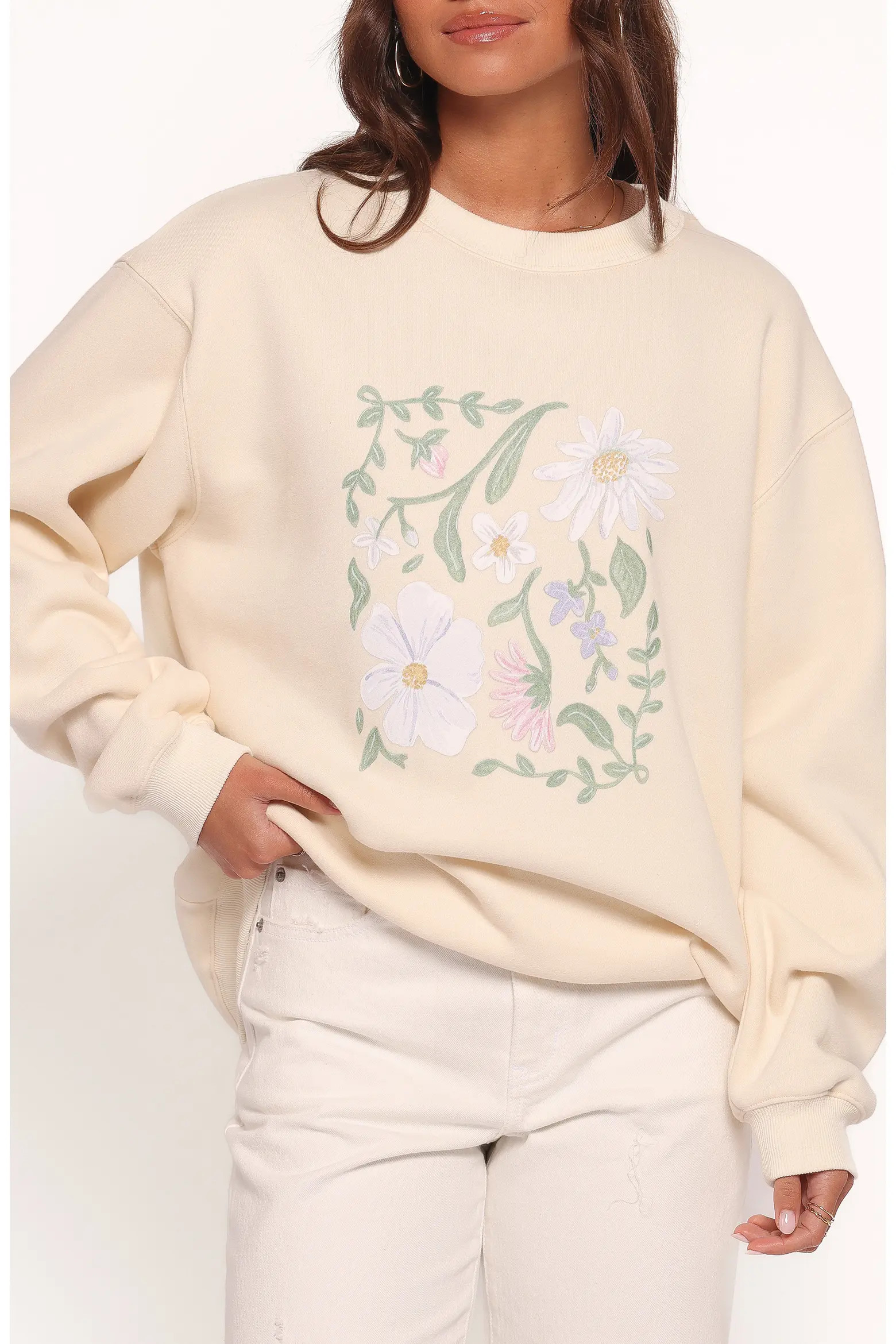 Petal & Pup Flower Garden Graphic Sweatshirt (Women) | Nordstrom | Nordstrom