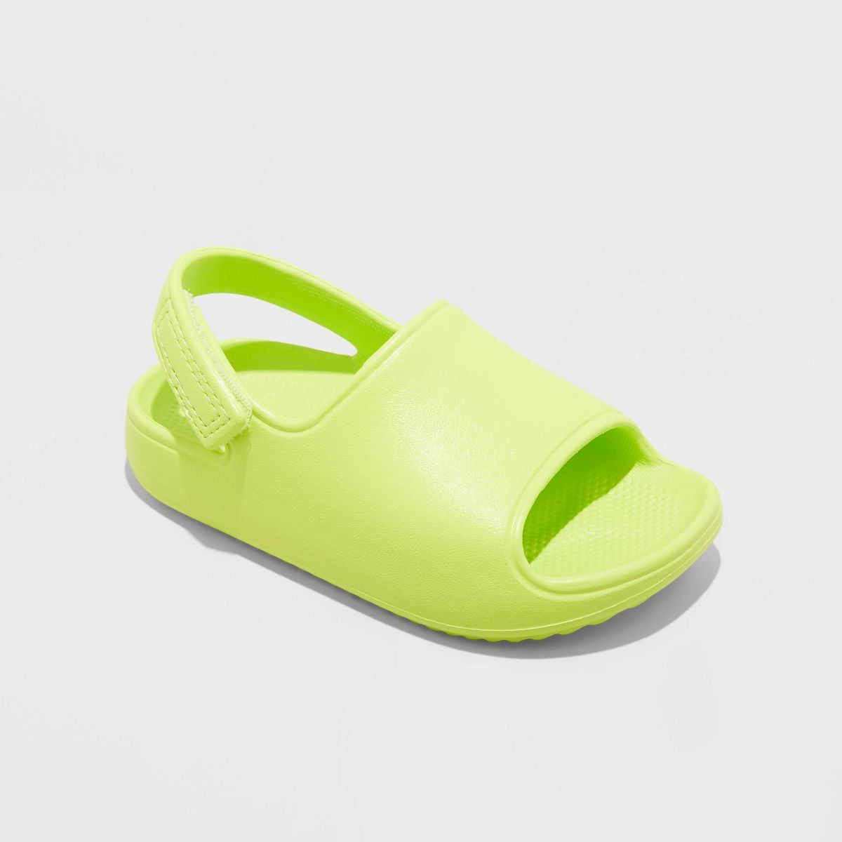 Toddler Beck Footbed Sandals - Cat & Jack™ Lime Green 5T | Target