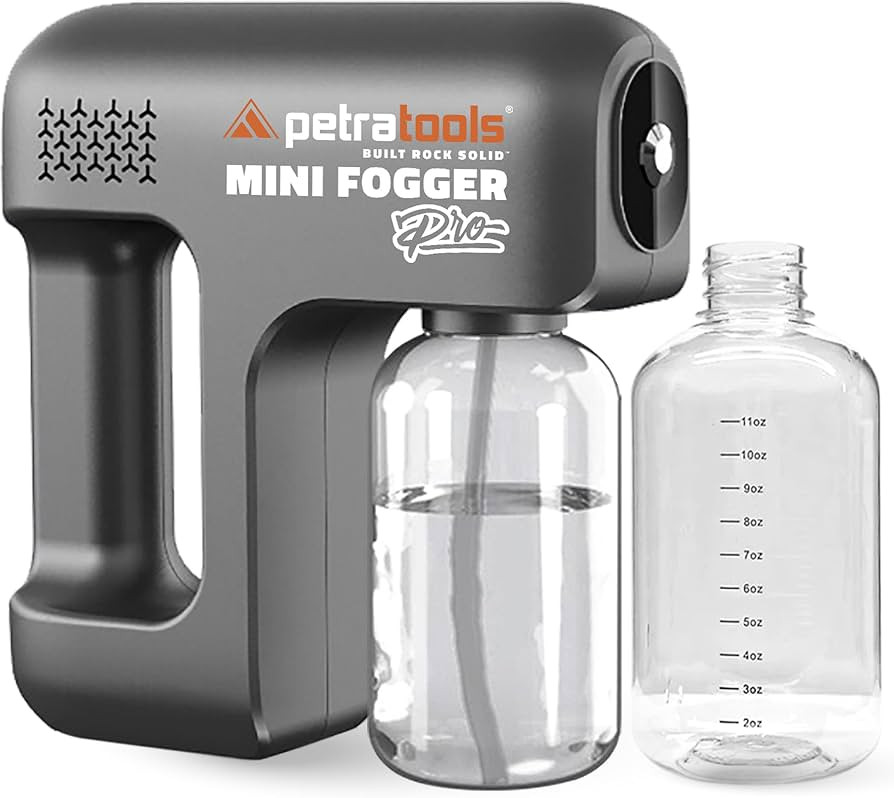 PetraTools Mini Fogger Pro - Two Sprayer Bottle, Mini Fogger Machine, Plant Atomizer, Fogger for ... | Amazon (US)