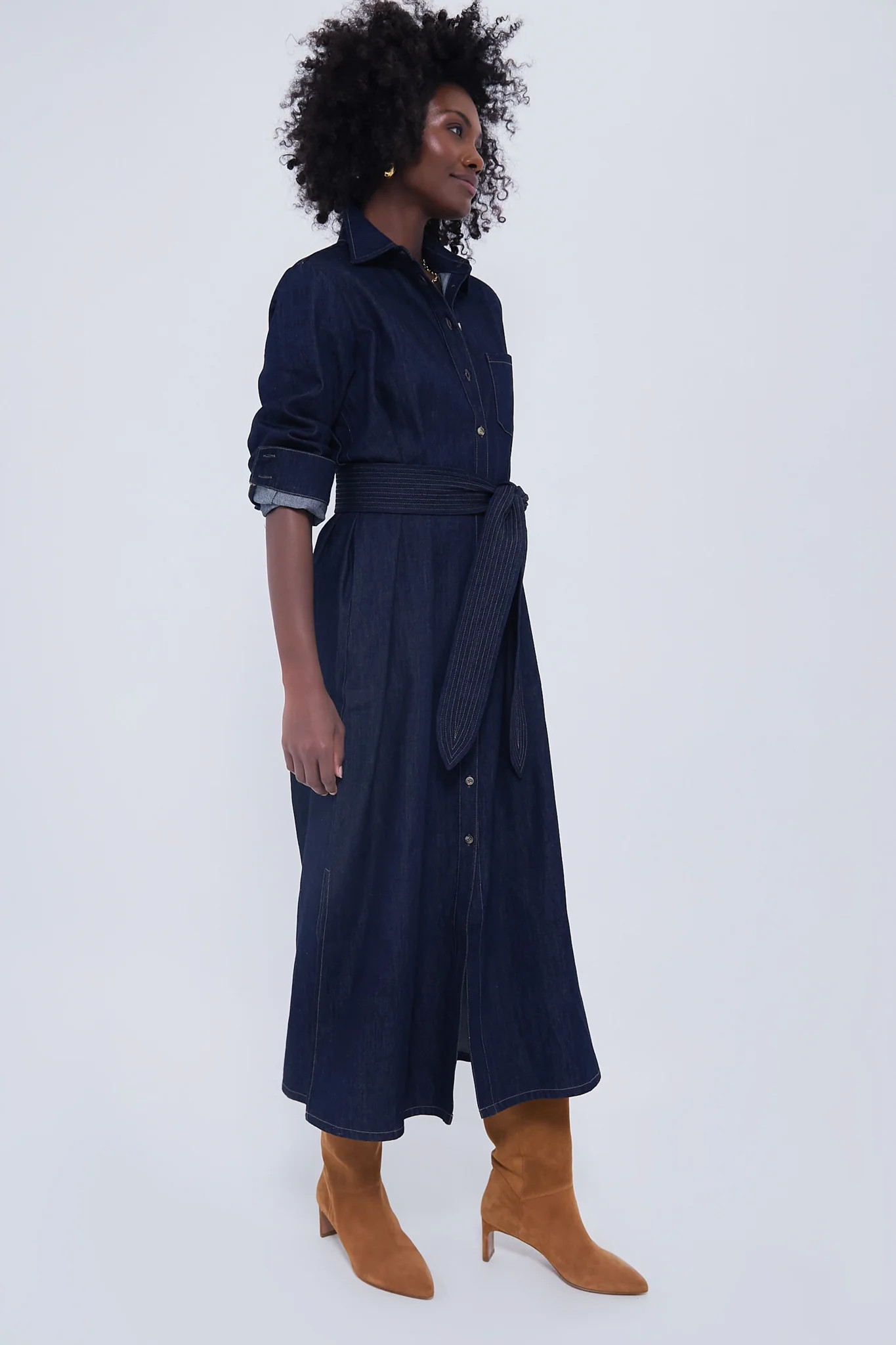 Denim Chessie Dress | Tuckernuck (US)
