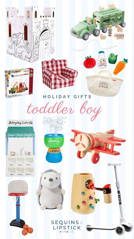 Toddler boy gift guide full of ideas for any little boy in your life. 

#LTKHoliday #LTKSeasonal #LTKkids