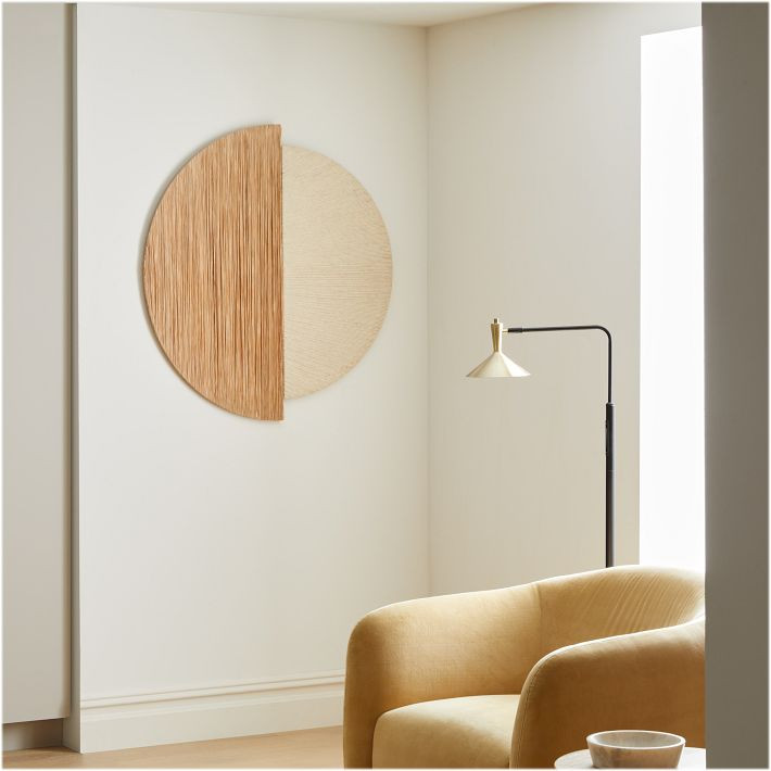 Circular Woven Wool Wall Art | West Elm (US)