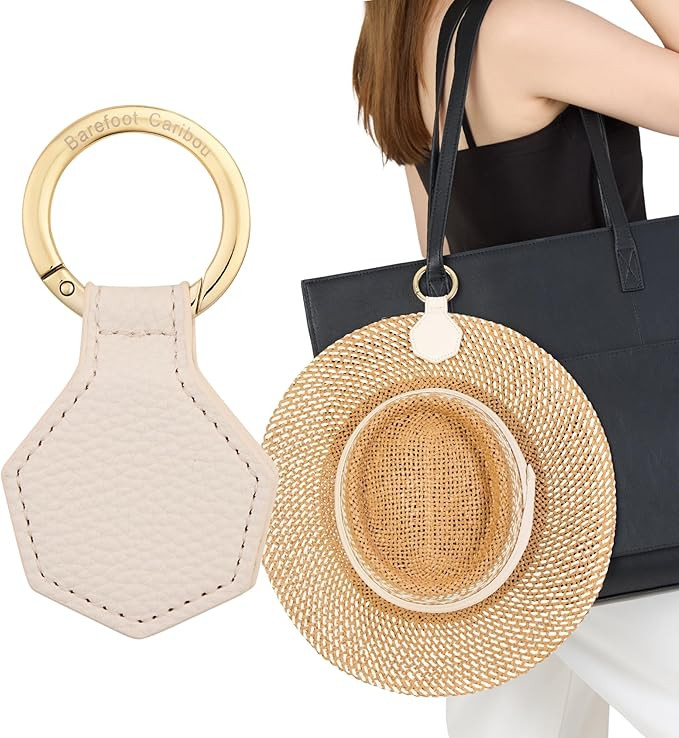 BAREFOOT CARIBOU Magnetic Hat Clip for Travel, Stylish Hands-Free Bag, Purse, Luggage, and Backpa... | Amazon (US)