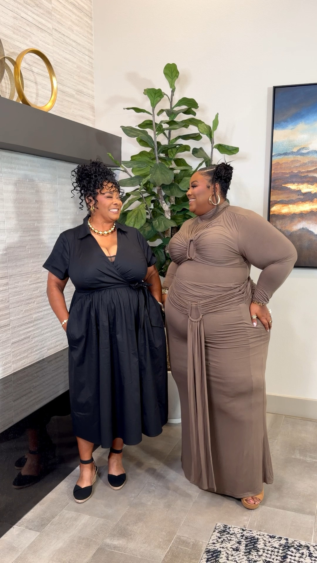 Mother’s Day Outfit! 🫶🏾

Black Dress: @Torrid in a size 2
Brown Dress: REMI in a size 3
Accessories for both ladies are from Nordstrom Rack!

#LTKMidsize #LTKPlusSize #LTKMothersDay