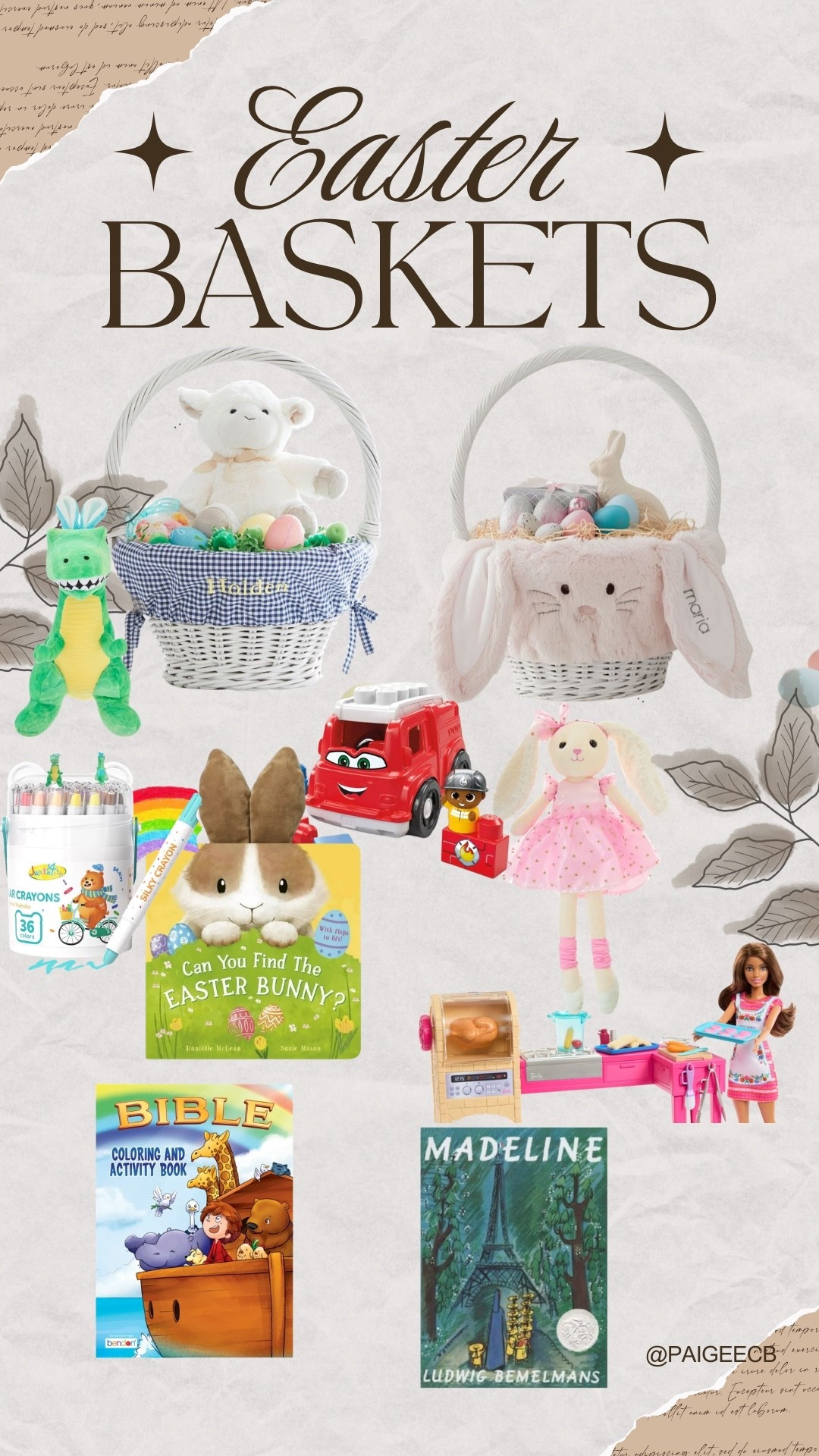 Easter baskets for toddlers. Grabbed some starburst jelly beans too of course 

#LTKKids #LTKmomlife #LTKBaby