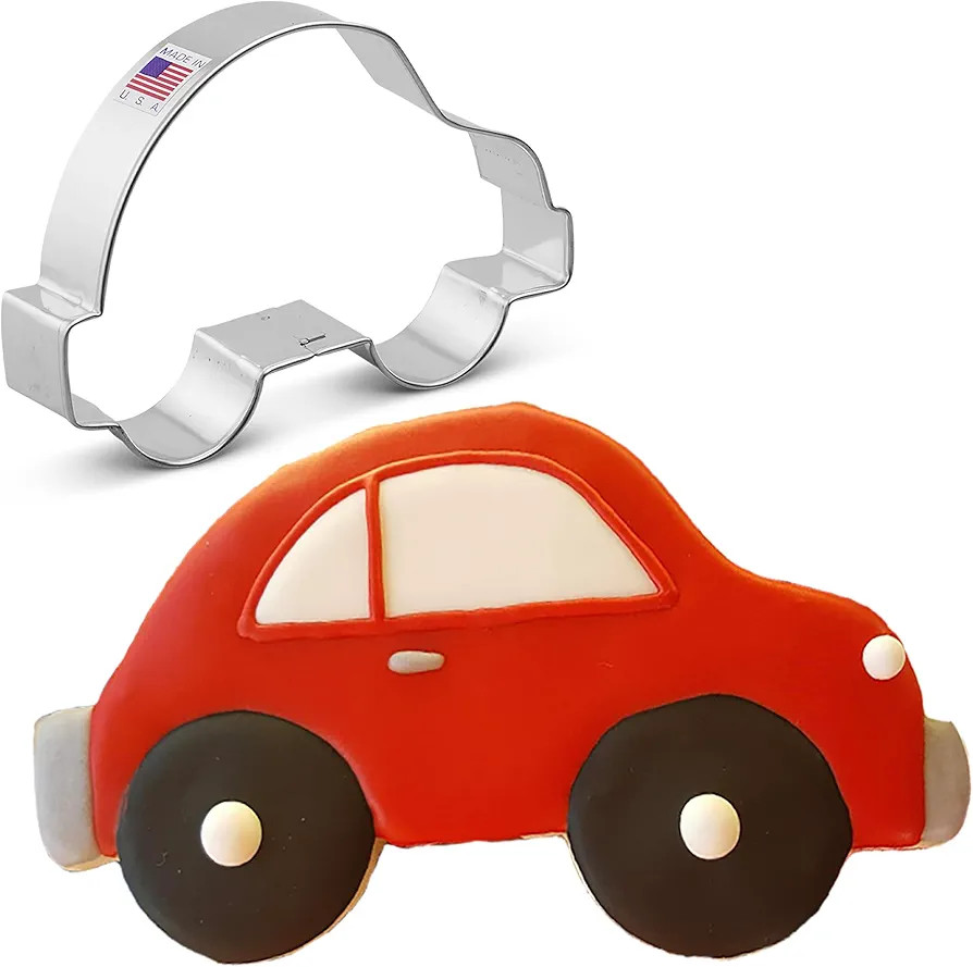 Ann Clark Cookie Cutters Small Car Cookie Cutter 4.75" Made in USA | Amazon (US)