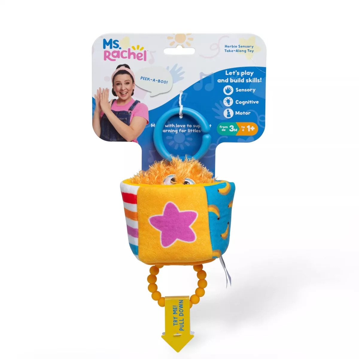 Ms. Rachel Sensory Take-Along Toy - Herbie | Target