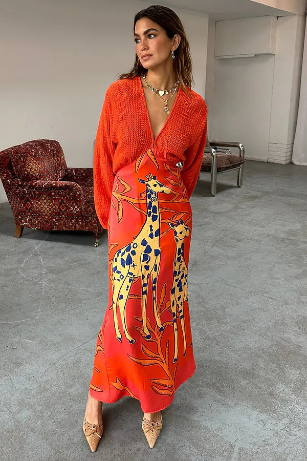 Giraffe Emma Dress Petite | Never Fully Dressed (UK & IE)