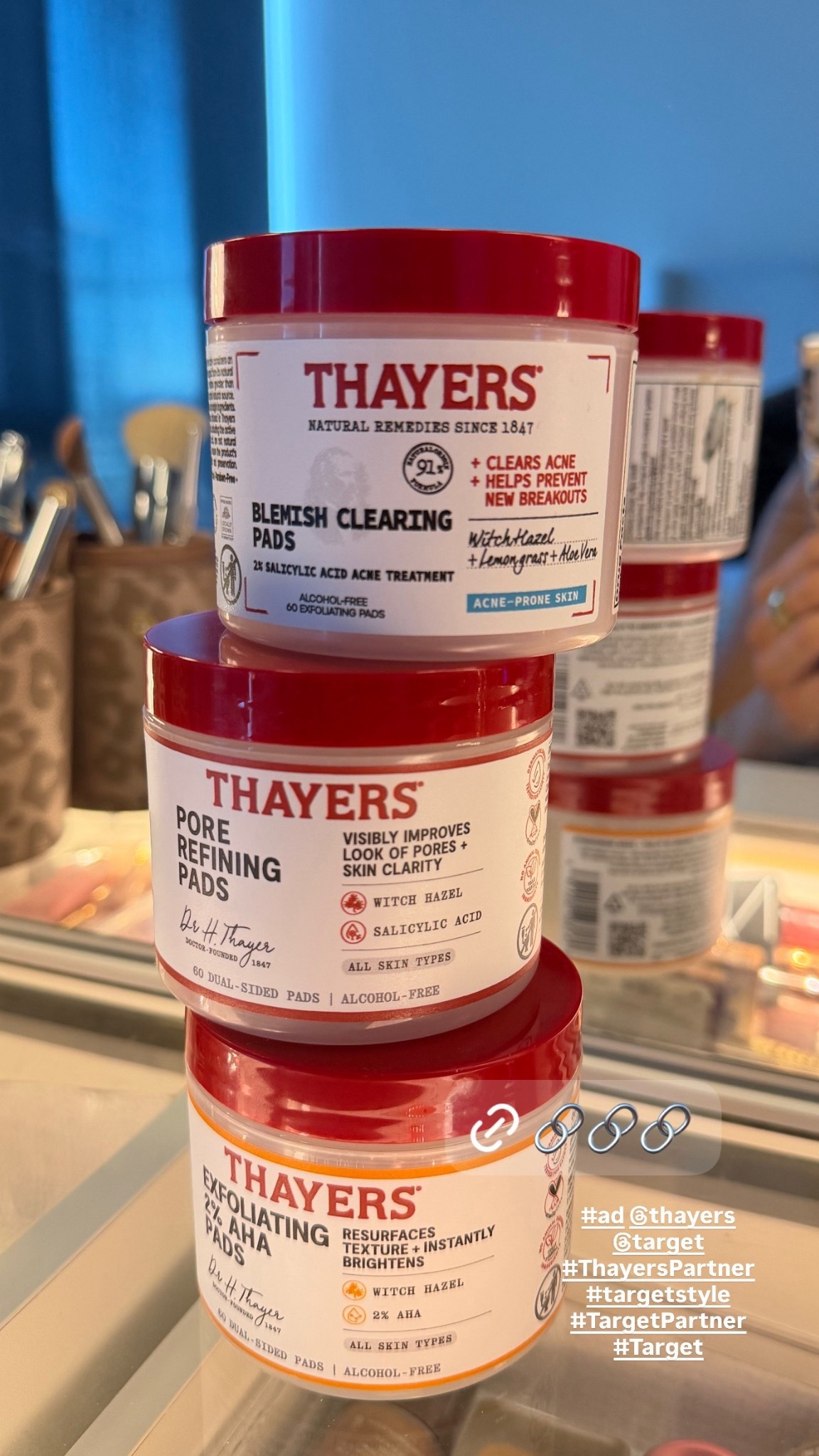 #ad these pads saved my sweaty face post gym @Thayers @target @shop.ltk #ThayersPartner #targetstyle #TargetPartner #Target 