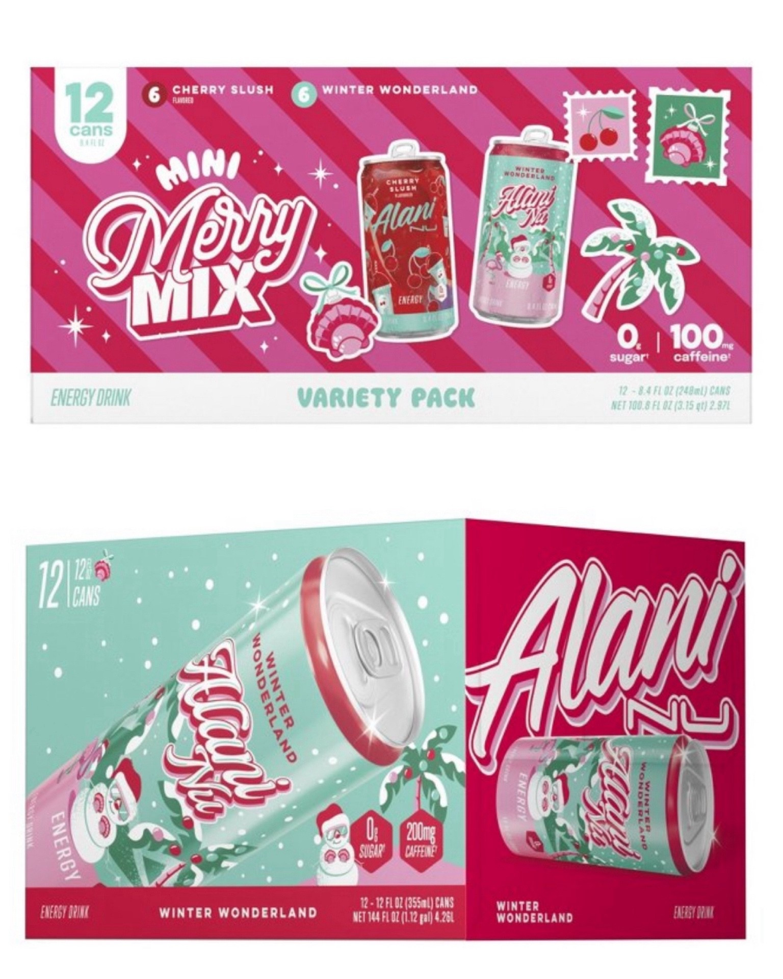 Target JUST restocked the Alani Mini Merry Mix that they’re exclusively carrying! This keeps selling out, but it’s finally back - and even on sale! 🙌🏻 I really like this smaller size can - super easy to take on the go, and both of these flavors are delicious. 

#LTKHoliday #LTKSaleAlert #LTKKids