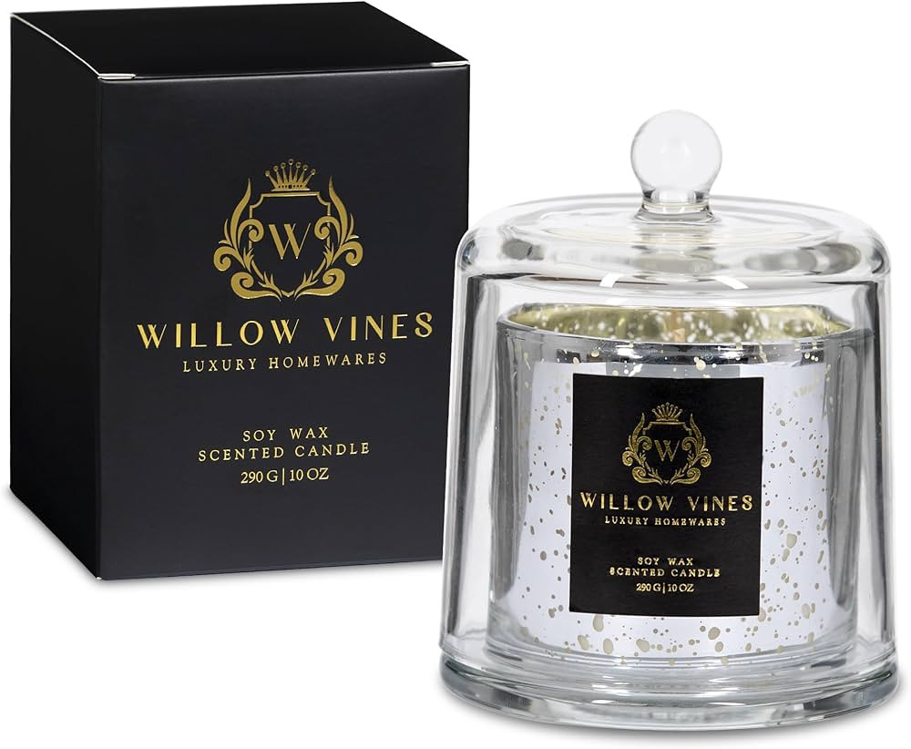 Luxury Scented Candle | Aromatherapy Soy Wax Apothecary Jar Candle | Coastal Breeze | Clean Burn ... | Amazon (US)