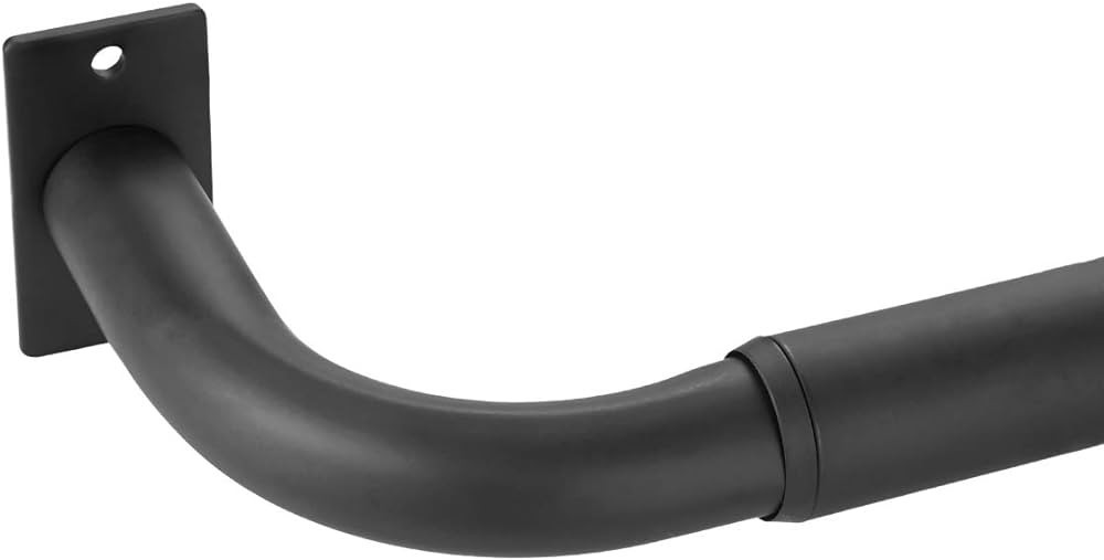 Vimayta Curtain Rods for Windows 84 to 120 Inches, 1 Inch Diameter Metal Wrap Around Window Curta... | Amazon (US)