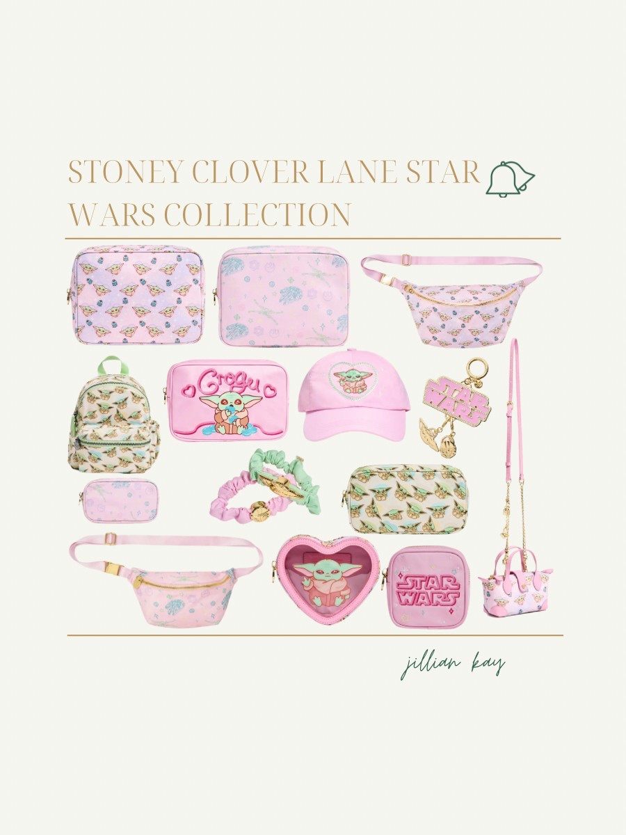 New Stoney Clover Lane Star Wars Collection! ✨

These pieces are so cute and the new prints are everything! I can’t believe that you can customize some of them with the Star Wars language! Plus it glows in the dark 🤩

Ig: @jkyinthesky

#disney #starwars #stoneyclover #scl #starwarsaccessories #starwarsstyle #themandalorian  #grogu #babyyoda #millenniumfalcon  

#LTKItBag #LTKTravel #LTKStyleTip
