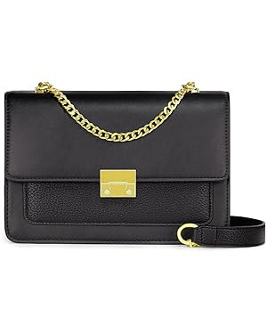 Crossbody Bags for Women Vegan Leather Purse Trendy Shoulder Handbags Small Cross Body Purses wit... | Amazon (US)