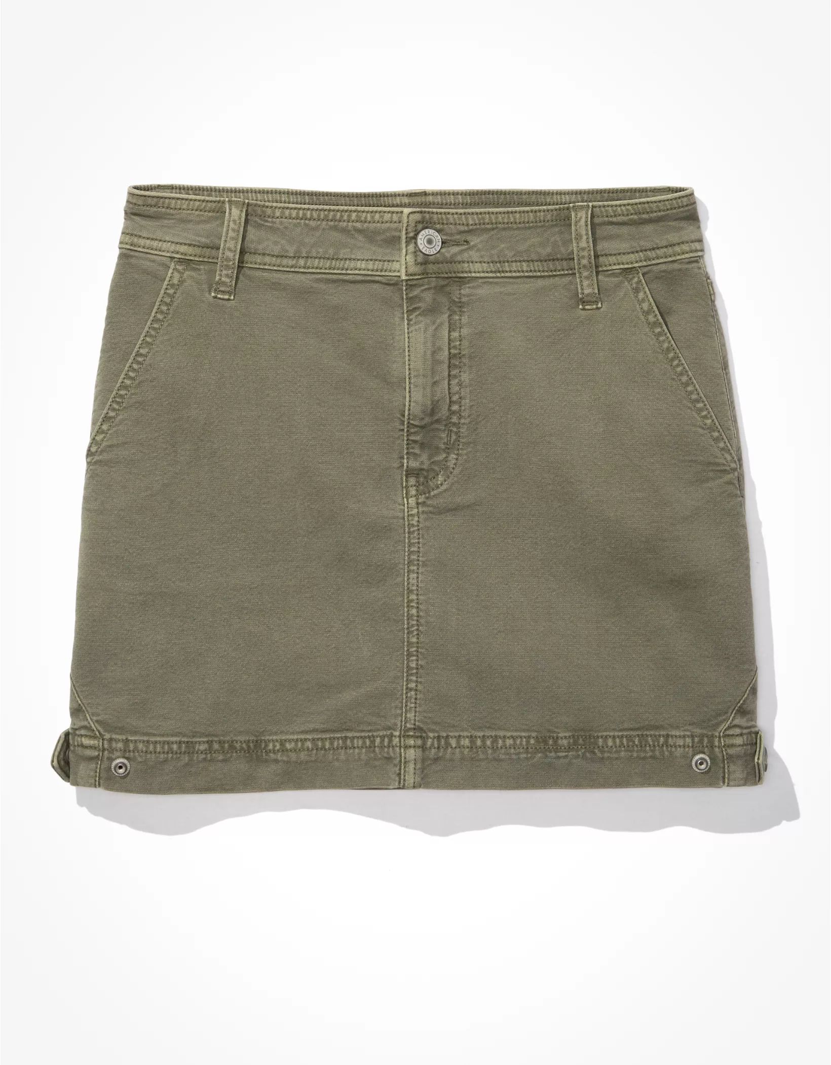 AE High-Waisted Utility Mini Skirt | American Eagle Outfitters (US & CA)