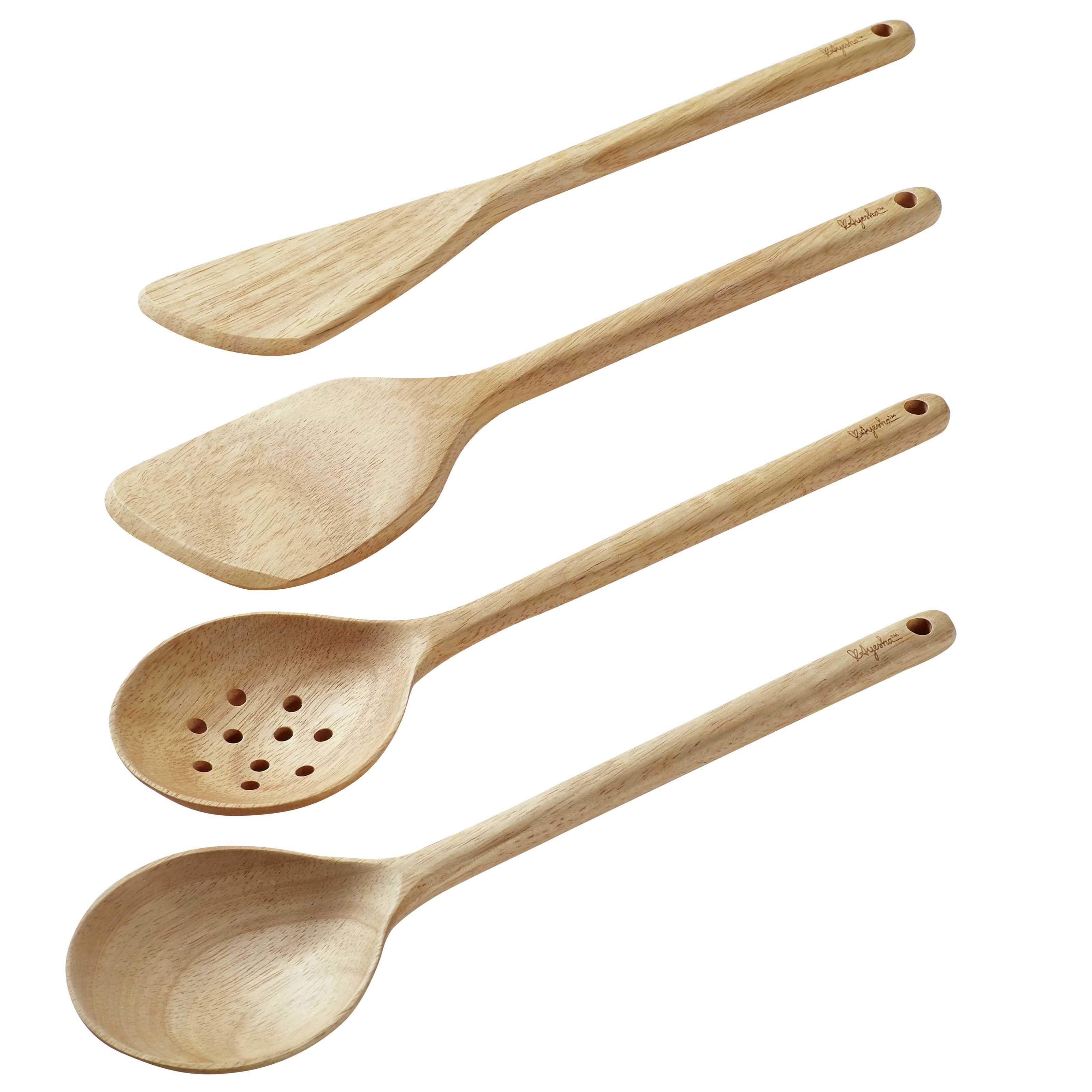 Ayesha Curry 4-Piece Eco Friendly Parawood Cooking Tool Set | Wayfair North America