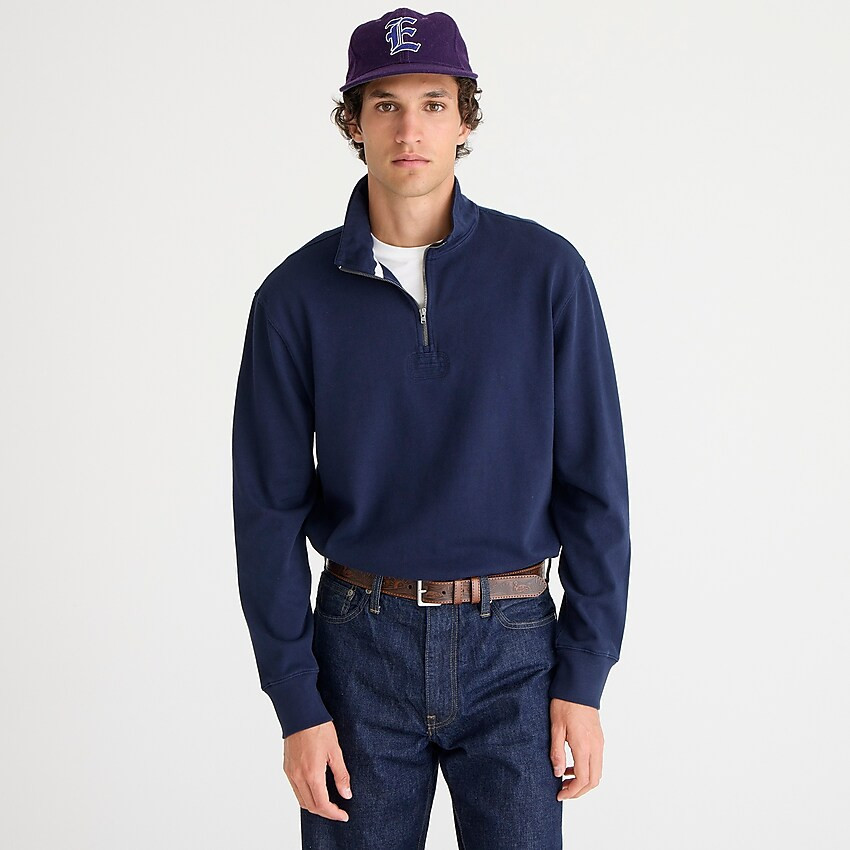 Half-zip rugby shirt | J. Crew US