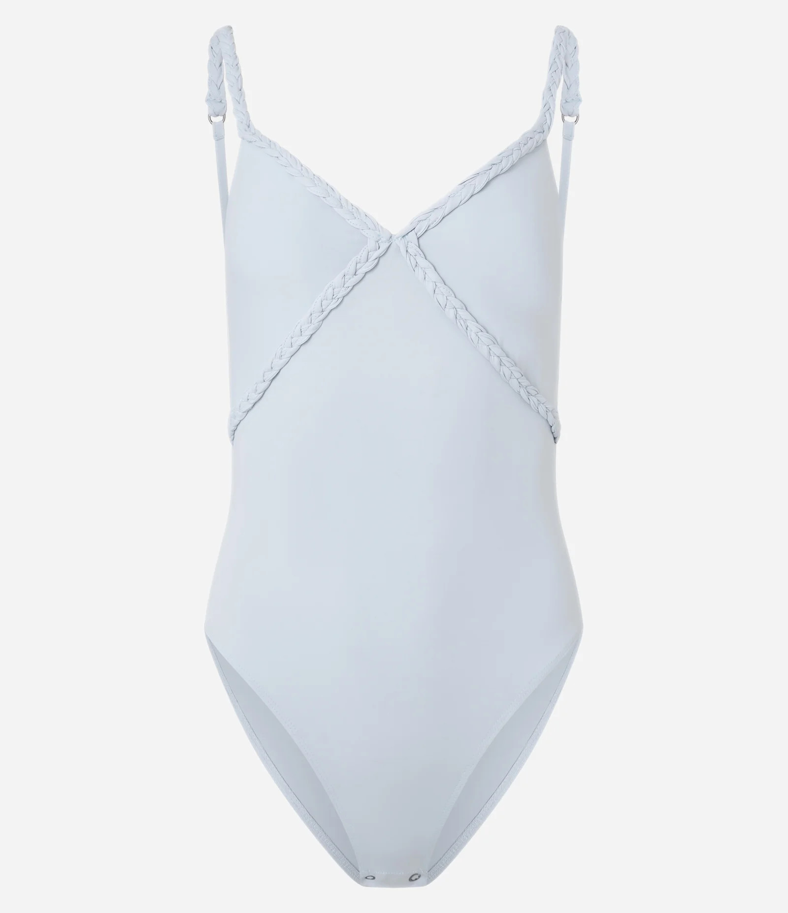 Body em Microfibra com Detalhe Trançado Azul - Lojas Renner | Renner (BR)