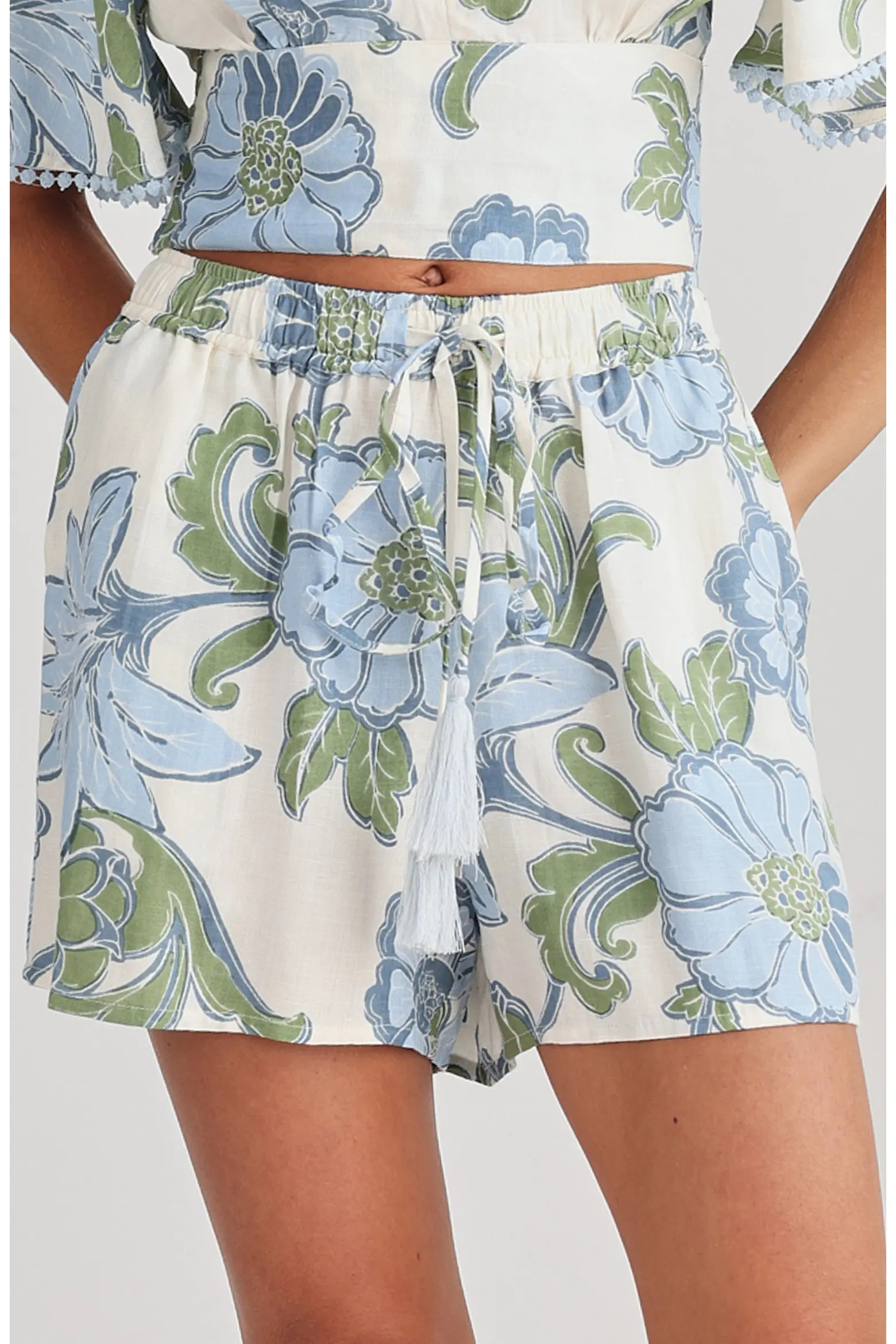 Odyssey Floral Drawstring Shorts (Women) | Nordstrom | Nordstrom