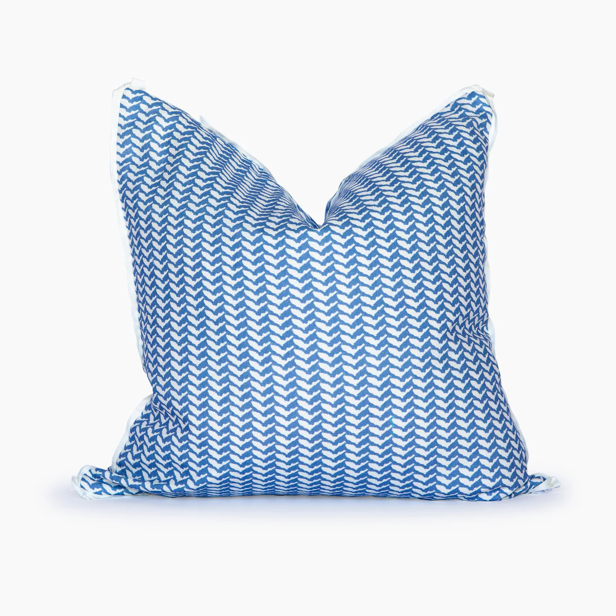 Florida Herringbone Square Pillow | Honey + Hank