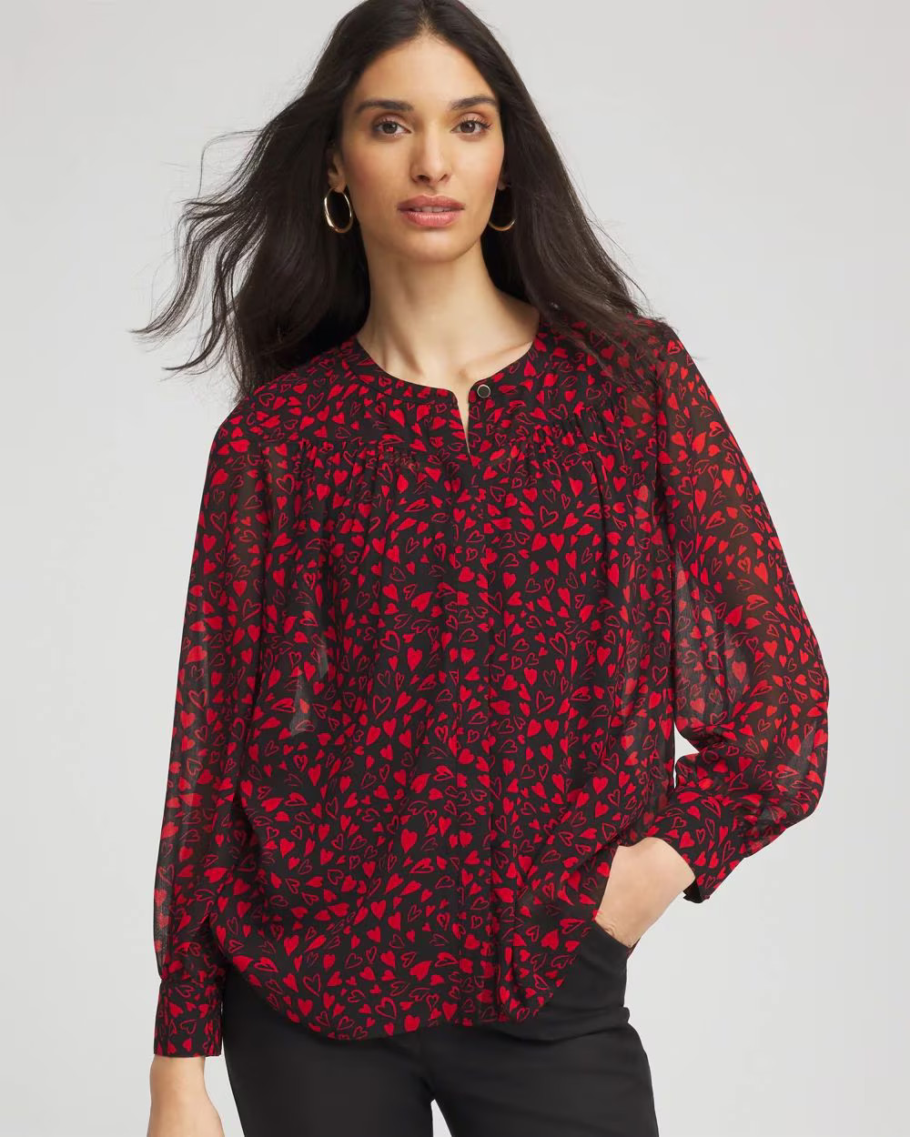 Lover Girl Georgette Blouse | Chico's