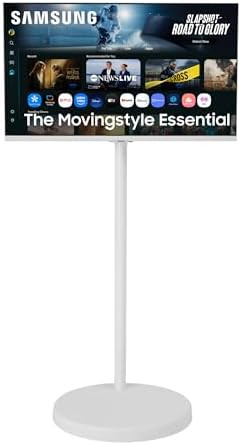 Samsung The Movingstyle Essential 32" 4K UHD Smart Monitor with Adjustable Rolling Stand, Smart T... | Amazon (US)