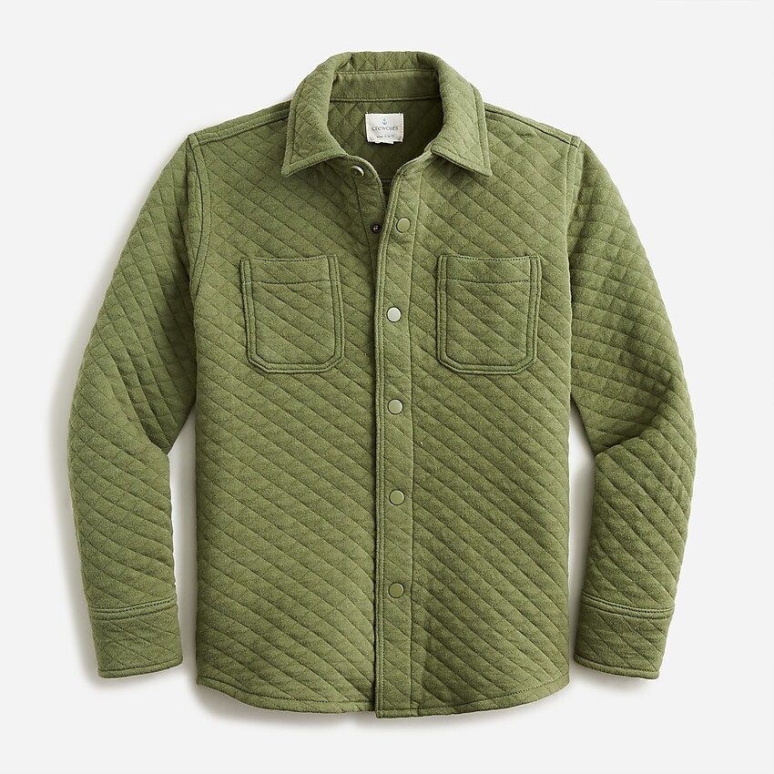 Boys' quilted knit shirt | J.Crew US