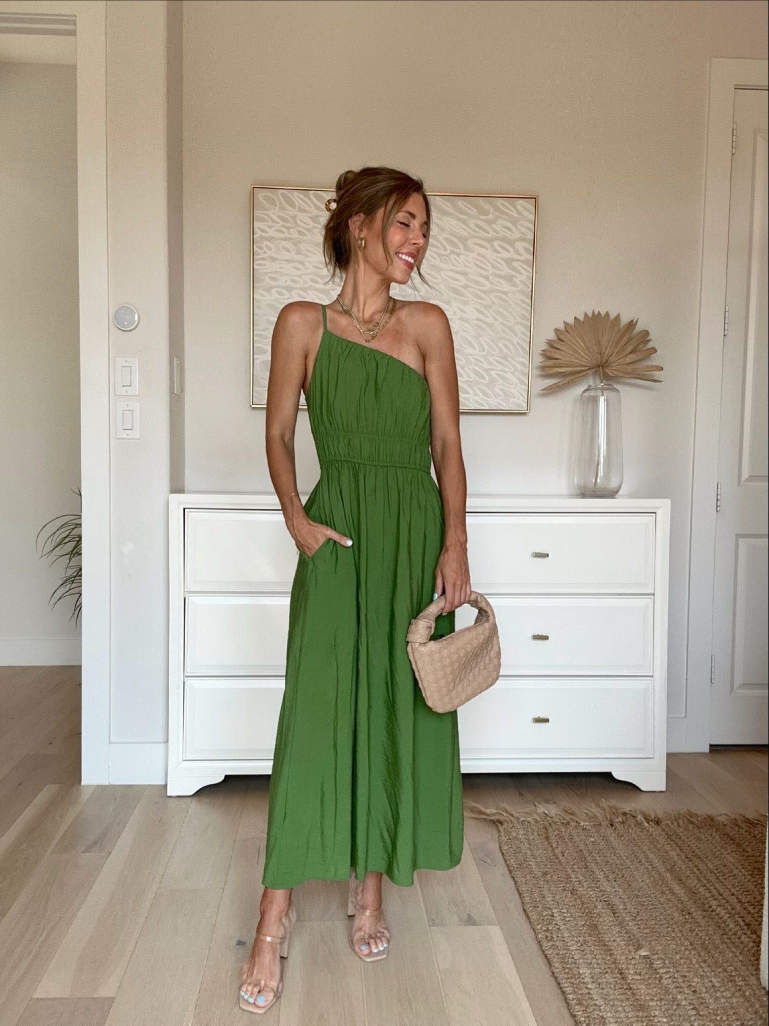 Off the shoulder green dress from Abercrombie! Summer dress, vacation dress, wedding guest dress 

20% off if you purchase any YPB!

#LTKtravel #LTKwedding #LTKSeasonal