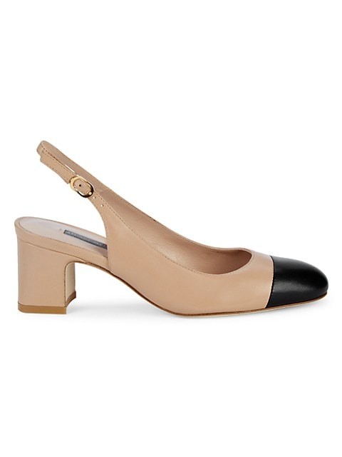 Loraina Leather Slingback Pumps | Saks Fifth Avenue OFF 5TH