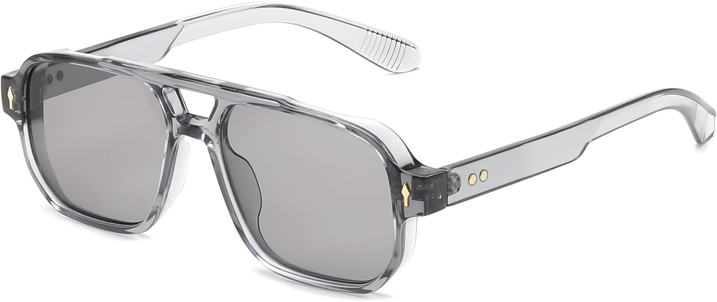 FEISEDY Retro Square Aviator Sunglasses Women Men, 70s Small Vintage Rectangle UV400 Sun Glasses ... | Amazon (US)