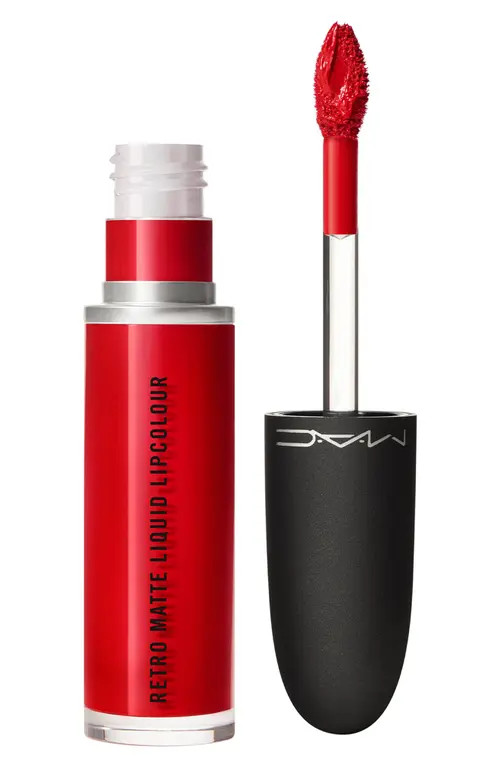 MAC Cosmetics Retro Matte Liquid Lipcolour Lipstick in Ruby Phew at Nordstrom | Nordstrom