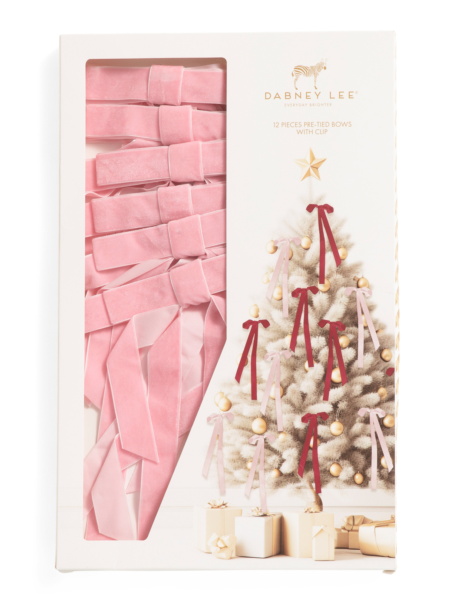 12pk Velvet Pre Tied Bows With Clips | Pillows & Decor | Marshalls | Marshalls