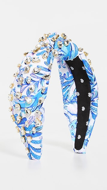 x Lilly Pulitzer Crystal Knotted Headband | Shopbop