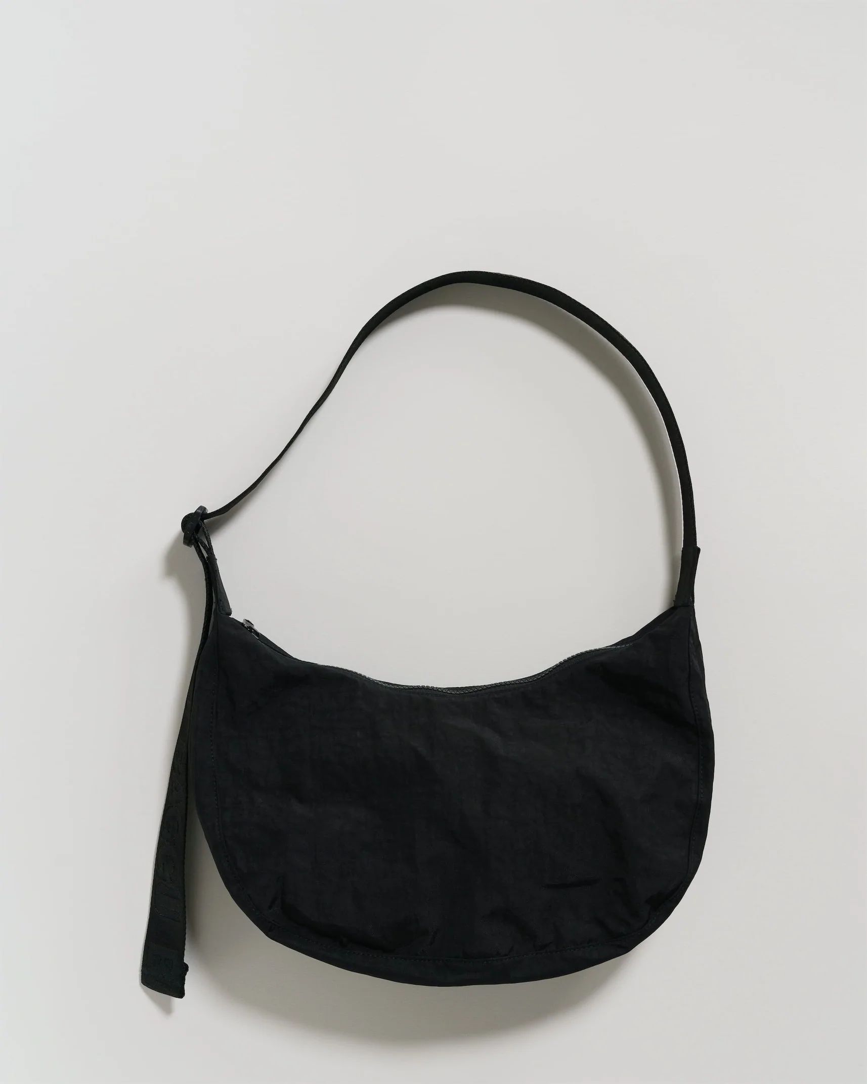 Medium Nylon Crescent Bag : Black - Baggu | BAGGU