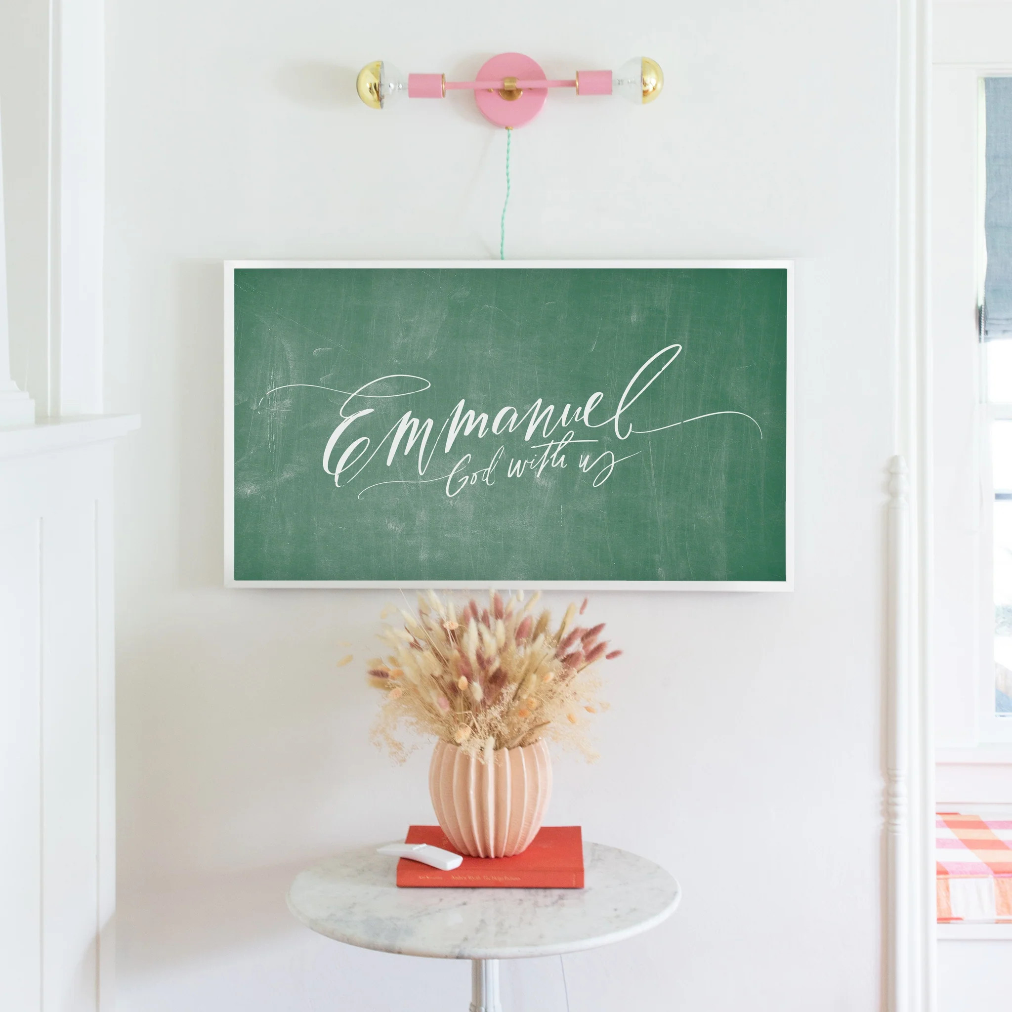 Emmanuel for Frame TV | Lindsay Letters, LLC
