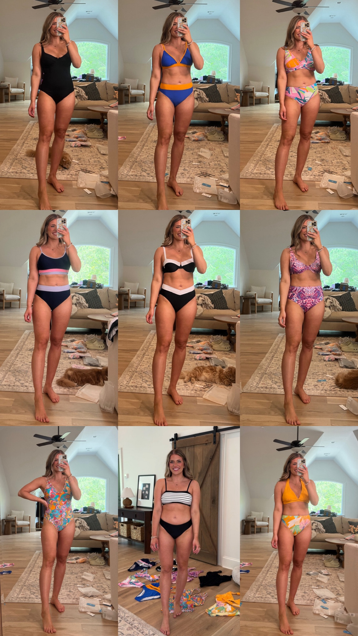 All swimsuits are true to size - I wear the size Medium top & bottoms. ⭐️ use code Morgb15 15% off on $70+ or code Morgb20 20% off on $109+ ⭐️ 
My measurements:
Waist: 29” at smallest part, hips: 40” at widest part, bust 36.5” at fullest part of chest/boobs. 

CUPSHE swim haul! 😍🫶🏼 I’m a size 8, 150lb, & 5’5. These swimsuits are all SO STINKING CUTE y’all. 🤩 The black & white color block swimsuit might just be my new fave bikini for this year. 👙🦋✨ so cute & girly. These are all so colorful & fun 🍓 and I feel so confident in all of these ☀️ - the black one piece is sooo chick!! 🤌🏼  & I have codes for y’all!!! ⭐️ Code Morgb15 for 15% off $70+ OR code Morgb20 20% off $109+ ⭐️ What’s your fave from this CUPSHE swimsuit haul?! 👇🏼 Linking everything for y’all with sizing info on the @shop.LTK app or on my LTK linked in my instagram bio! 🫶🏼 

Direct URL: 

#swimgaul #bikinihaul #size8 @cupshe #ad #cupshe #cupshepartners #CupshexJoJo #bikinitryon #momstyle #onepieceswimsuit #swimcoverup #swimsuithaul #swimsuitfashion #floralbikini #midsizestyle #sizemedium


#LTKswim #LTKfindsunder50 #LTKSeasonal