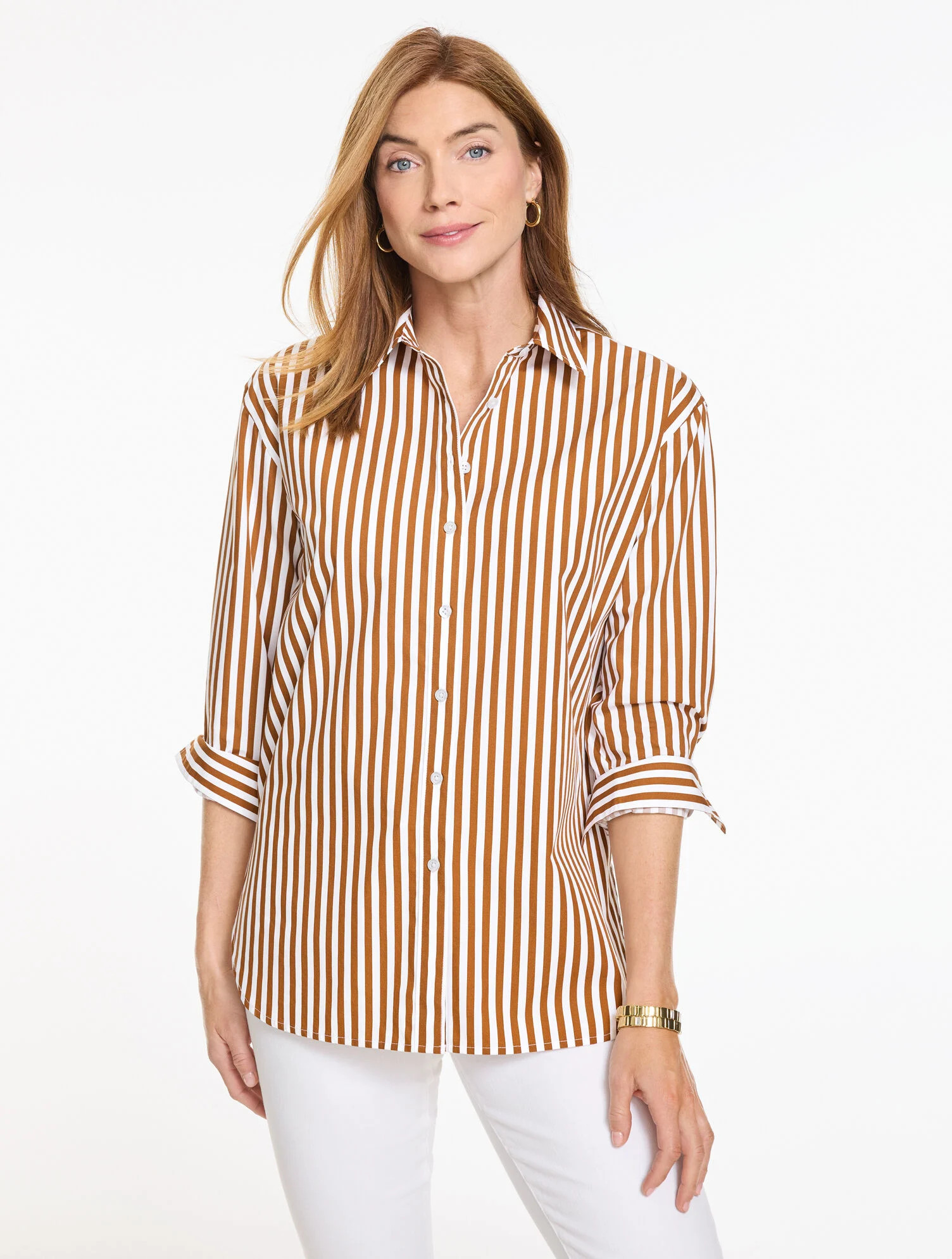 Everyday Relaxed Shirt - Dawn Stripe | Talbots
