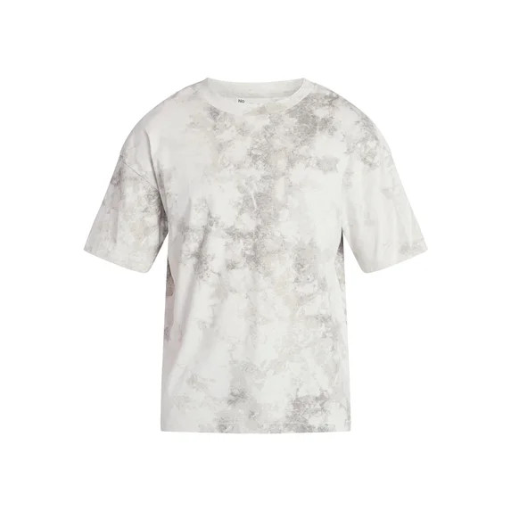 No Boundaries Men's Oversized Boxy Tee with Short Sleeves, XS-4XLT | Walmart (US)