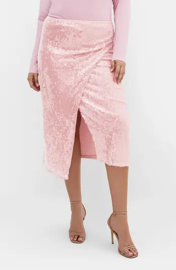 Sequin Midi Skirt | Nordstrom