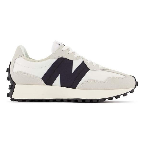 Women's New Balance 327 Sneakers 5 Regular Sea Salt/White/Black | Scheels Sports