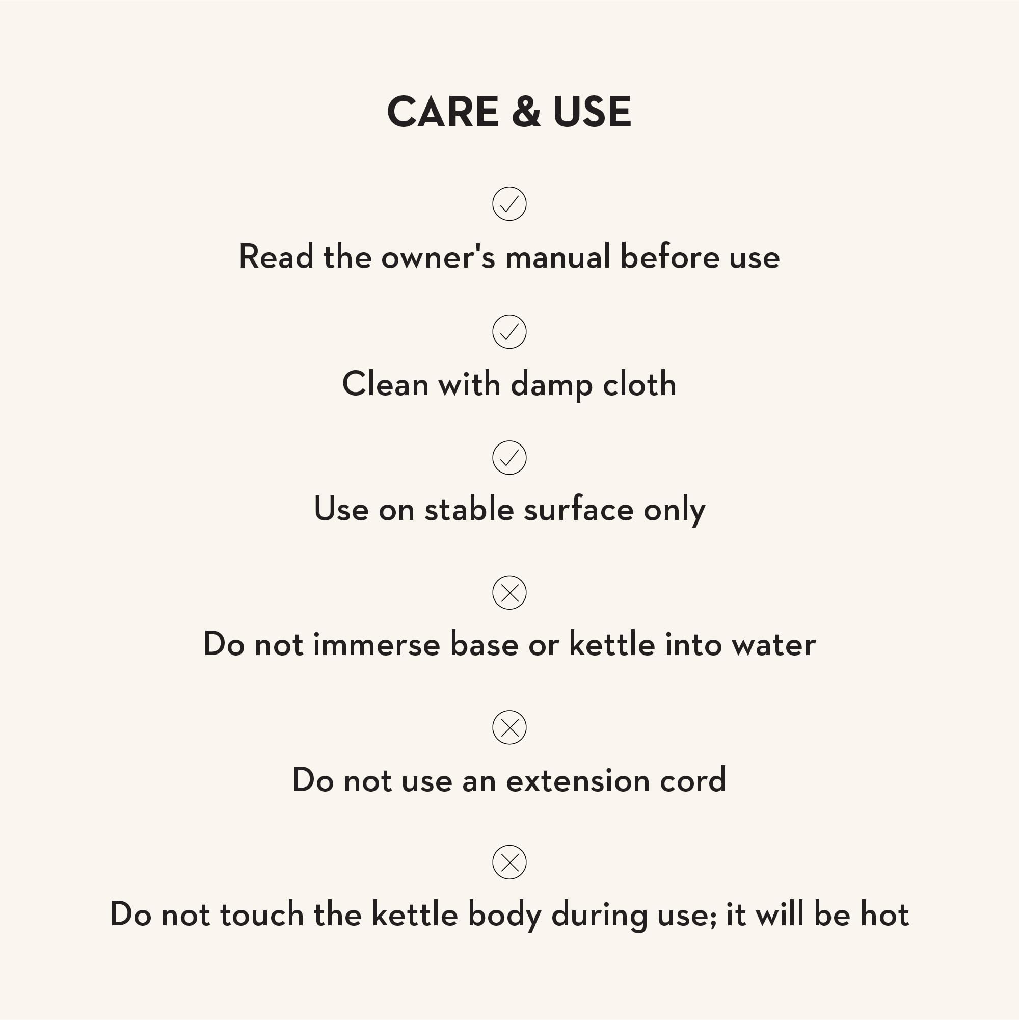 MACKENZIE-CHILDS Electric Kettle, Stainless-Steel Tea Kettle, Brown-and-White Mocha Check | Amazon (US)