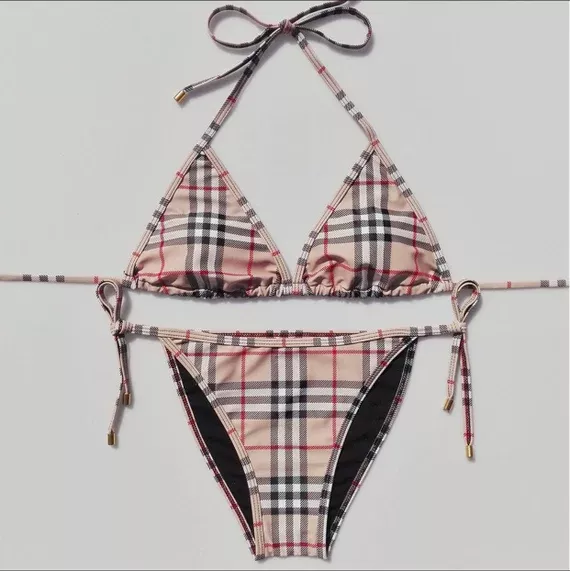 Burberry cheap bikini dupe