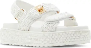 Bigmona Raffia Slingback Platform Sandal (Women) | Nordstrom