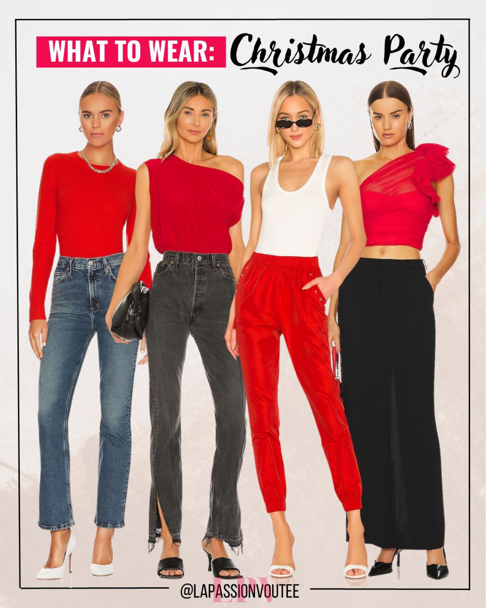 Red outfits to wear to a Christmas Party! 🎄

#LTKFind #LTKSeasonal #LTKparties