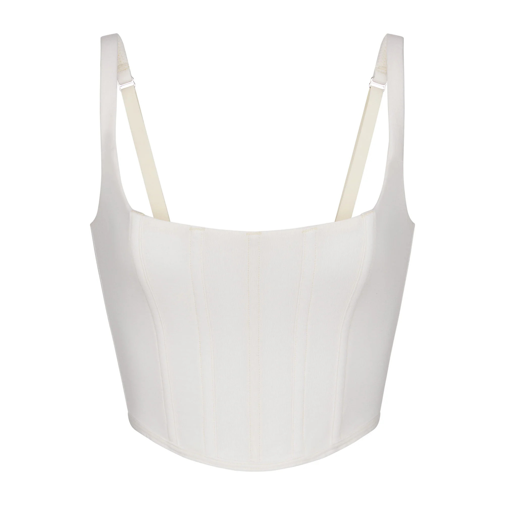 COTTON CORSET BUSTIER | SKIMS (US)